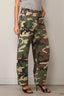 Nili Lotan - Broek - Tribeca Pant - Khaki Overdyed Camo