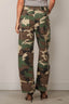 Nili Lotan - Broek - Tribeca Pant - Khaki Overdyed Camo