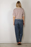 Rotate - Top - Slinky Knit Polo - Oatmeal Comb
