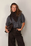 Lisa Yang - Sweater - Juniper - Graphite