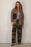 Tibi - Broek - Camouflage Twill Tuck Jean - Army Multi