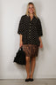 Francoise - Blouse - Zaoua - Polka Dot Black / White