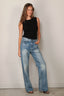 RÓHE - Top - Dense Rib Tank Top - Black