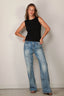 RÓHE - Top - Dense Rib Tank Top - Black