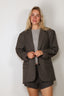BYLOTTE Studios - Tailored Blazer - Kate Blazer - Grey Melange