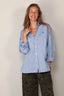 Ralph Lauren - Blouse - Ls Rmsy St-Long Sleeve-Blouse - Blue White Multi