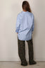 Ralph Lauren - Blouse - Ls Rmsy St-Long Sleeve-Blouse - Blue White Multi