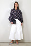 SoSue - Blouse - Antonia Dots - Navy Ecru