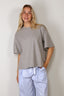 BYLOTTE Studios - T-shirt - Hailey Tee - Grey Melange