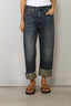 R13 - Jeans - Cuffed X-BF Jean - Renegade Blue