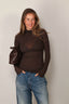 BYLOTTE Studios - Top - Lana - Dark Brown
