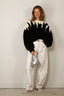 SAGE AND IVY - Sweater - Sigrid - Cream / Black