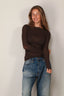 BYLOTTE Studios - Top - Rosie - Dark Brown