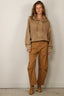 Golden Goose - Hoodie - Journey Unisex Garment Dyed Relaxed Hoodie Heavy Cotton Fleece With Embroidery - Vintage Cartouche