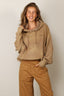Golden Goose - Hoodie - Journey Unisex Garment Dyed Relaxed Hoodie Heavy Cotton Fleece With Embroidery - Vintage Cartouche