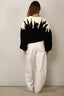 SAGE AND IVY - Sweater - Sigrid - Cream / Black