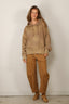Golden Goose - Hoodie - Journey Unisex Garment Dyed Relaxed Hoodie Heavy Cotton Fleece With Embroidery - Vintage Cartouche
