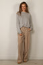 Vince - Broek - High Waist Pleated Tencel Trouser - Dried Blossom