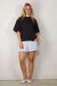 BYLOTTE Studios - T-shirt - Hailey Tee - Navy