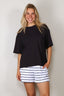 BYLOTTE Studios - T-shirt - Hailey Tee - Navy