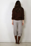 Tibi - Trui - Cardigan Stitch V Neck - Brown