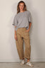 BYLOTTE Studios - T-shirt - Hailey Tee - Grey Melange