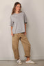 BYLOTTE Studios - T-shirt - Hailey Tee - Grey Melange