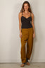 Tibi - Broek - Eco Acetate Viscose Grace Trouser - Mustard