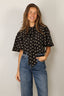 Francoise - Blouse - Alessa - Polka Dot Black / White
