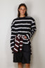 BYLOTTE Studios - Top - Lily Longsleeve - Navy / White / Bordeaux