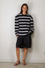 BYLOTTE Studios - Top - Lily Longsleeve - Navy / White / Bordeaux