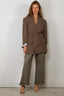 Golden Goose - Broek - Journey Unisex Coulisse Pant Pauline Light Denim Ring Wash - Gothic Olive
