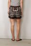 Nili Lotan - Short - Frances - Brown / Ivory Bandana Print