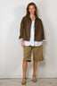 RÓHE - Short - Baggy Fit Denim Shorts - Sage
