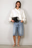RÓHE - Short - Baggy Fit Denim Shorts - Classic Blue