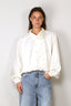 RÓHE - Jacket - Silk Blouson Anorak - Cream
