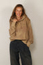 Golden Goose - Hoodie - Journey Unisex Garment Dyed Relaxed Hoodie Heavy Cotton Fleece With Embroidery - Vintage Cartouche