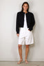 RÓHE - Vest - Statement Shoulder Cardigan - Navy