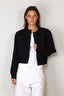 RÓHE - Vest - Statement Shoulder Cardigan - Navy