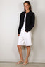 RÓHE - Vest - Statement Shoulder Cardigan - Navy
