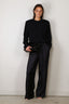 RÓHE - Broek - Wide Leg Silk Trousers - Night