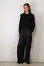 RÓHE - Sweater - Statement Shoulder Crewneck - Navy