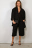 6397 - Broek - Baggy Cropped Cargo - Jet