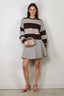 Johny - Sweater - Derek - Grey / Chocolade