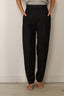 RÓHE- Broek - Daria Single Pleat Straight Leg Trousers - Navy