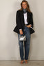 RÓHE - Blazer - Hourglass Shaped Blazer - Navy