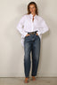 Tibi - Blouse - New Shirting Gabe Oversized Shirt - White