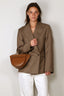 RÓHE - Blazer - Hourglass Shaped Blazer - Desert Brown