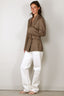 RÓHE - Blazer - Hourglass Shaped Blazer - Desert Brown