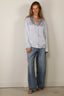 Forte_Forte - Blouse - Silk Satin Shirt Without Scarf - Grey